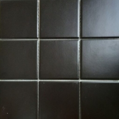 GẠCH VUÔNG MOSAIC ĐEN Y97808