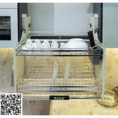 GIÁ ĐĨA DI ĐỘNG INOX 201 - BD 8117