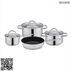 BỘ NỒI SILVER 4 MÓN - BZ107